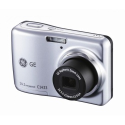 GE C1433 14.0 megapixel digital camera 3X optical zoom, 2.4-inch LCD screen (Silver)
